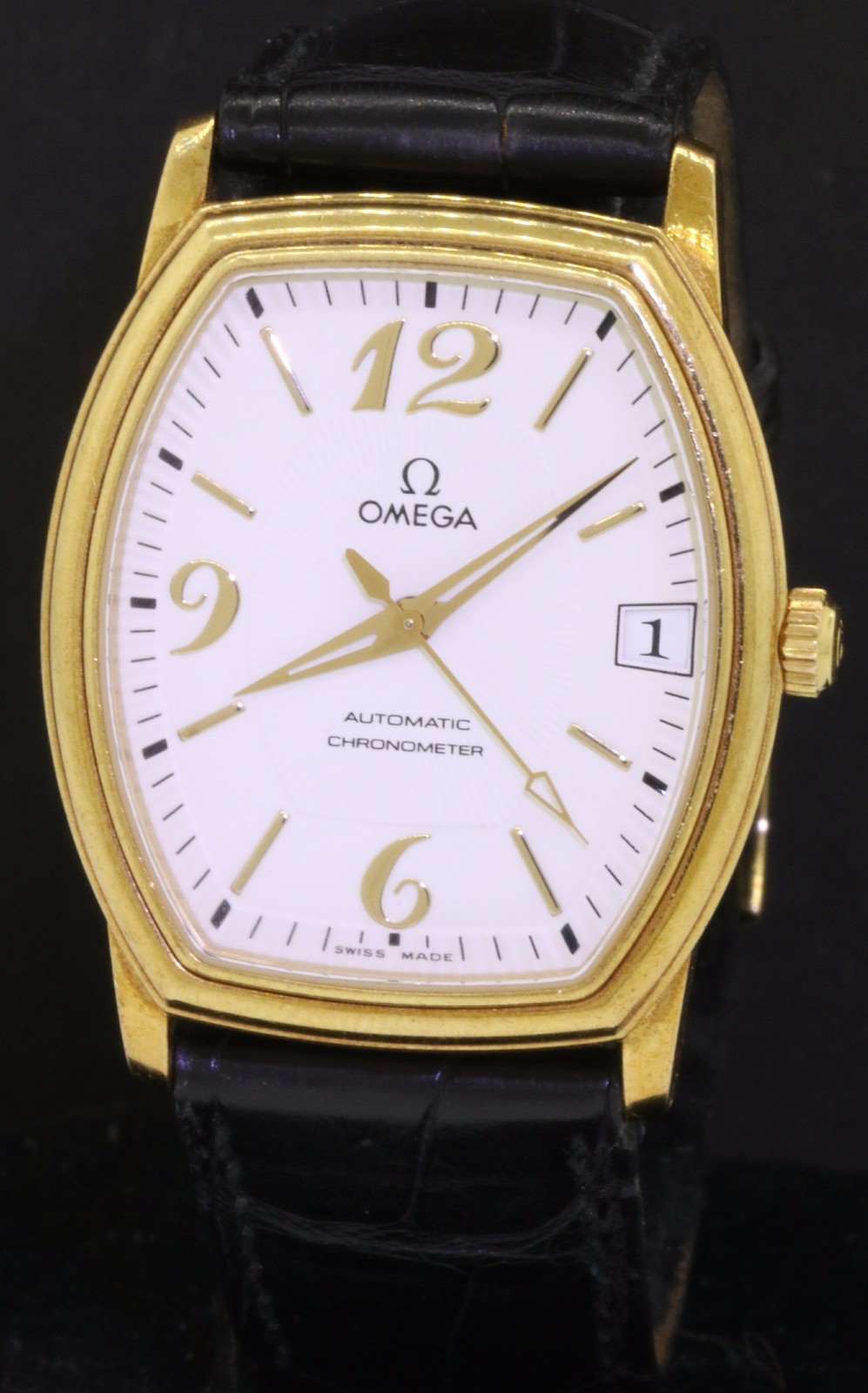 omega automatic chronometer gold